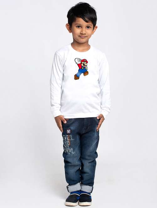 white cotton tshirt - 20853854 - Standard Image - 0