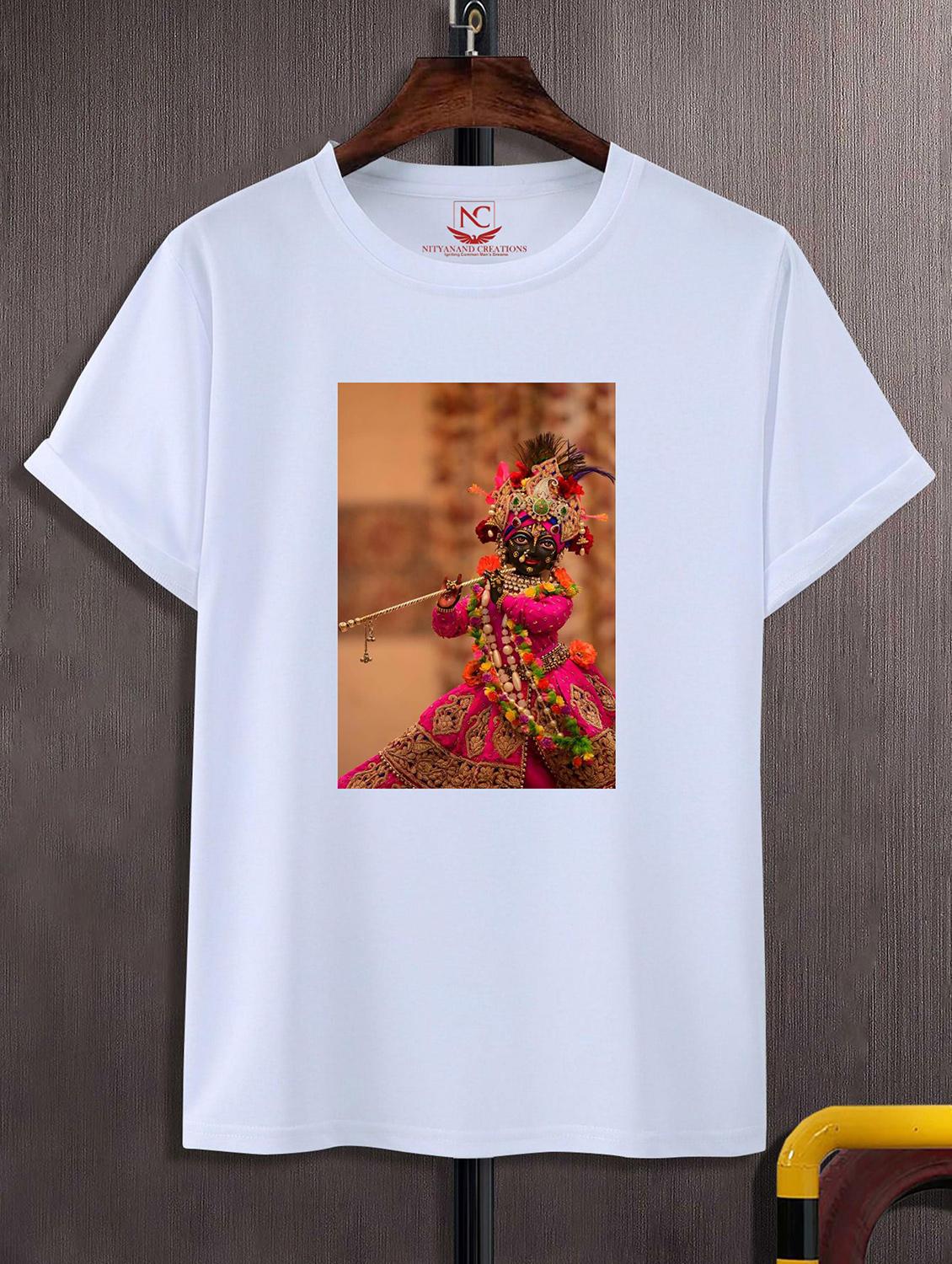 unisex white graphic printed t-shirt - 20856165 - Zoom Image - 0