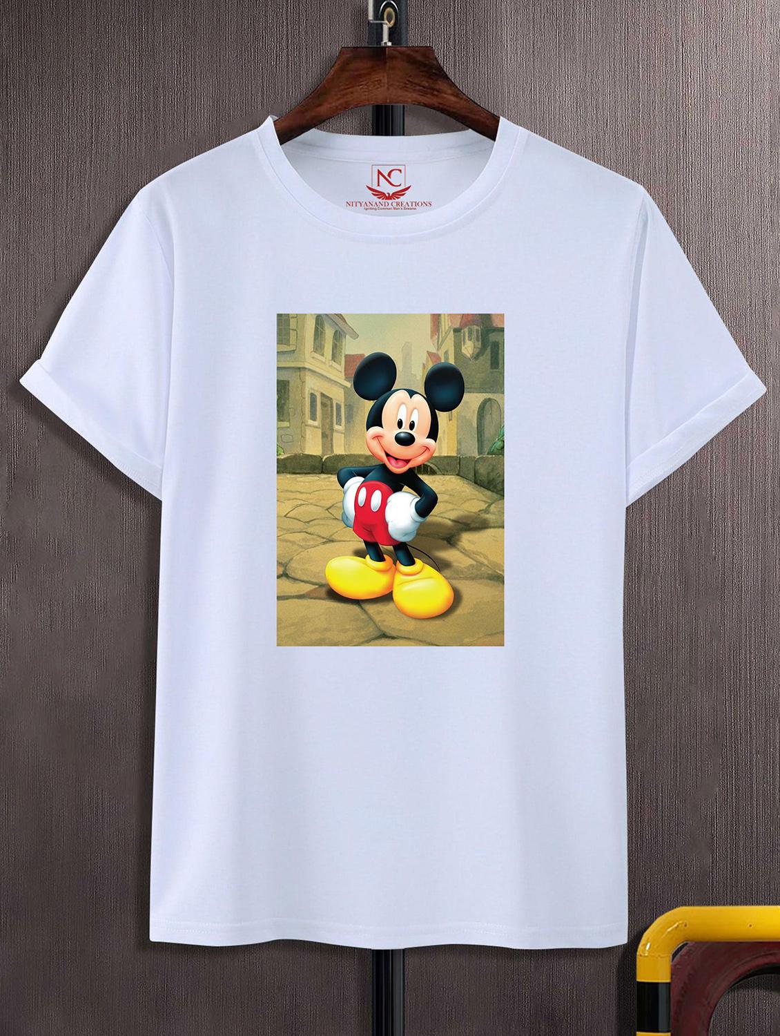unisex white graphic printed t-shirt - 20856173 - Zoom Image - 0