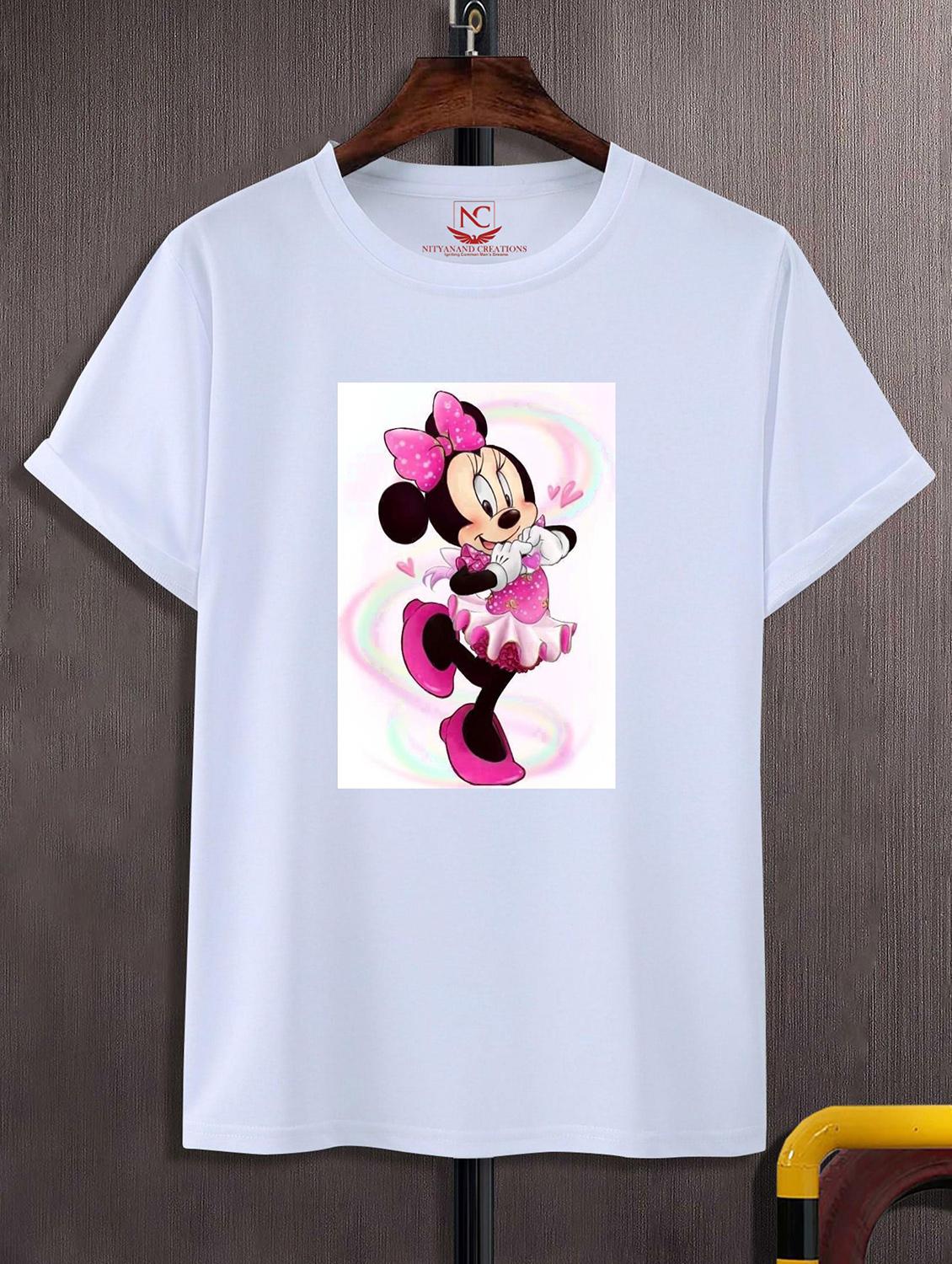 unisex white graphic printed t-shirt - 20856183 -  Zoom Image - 0