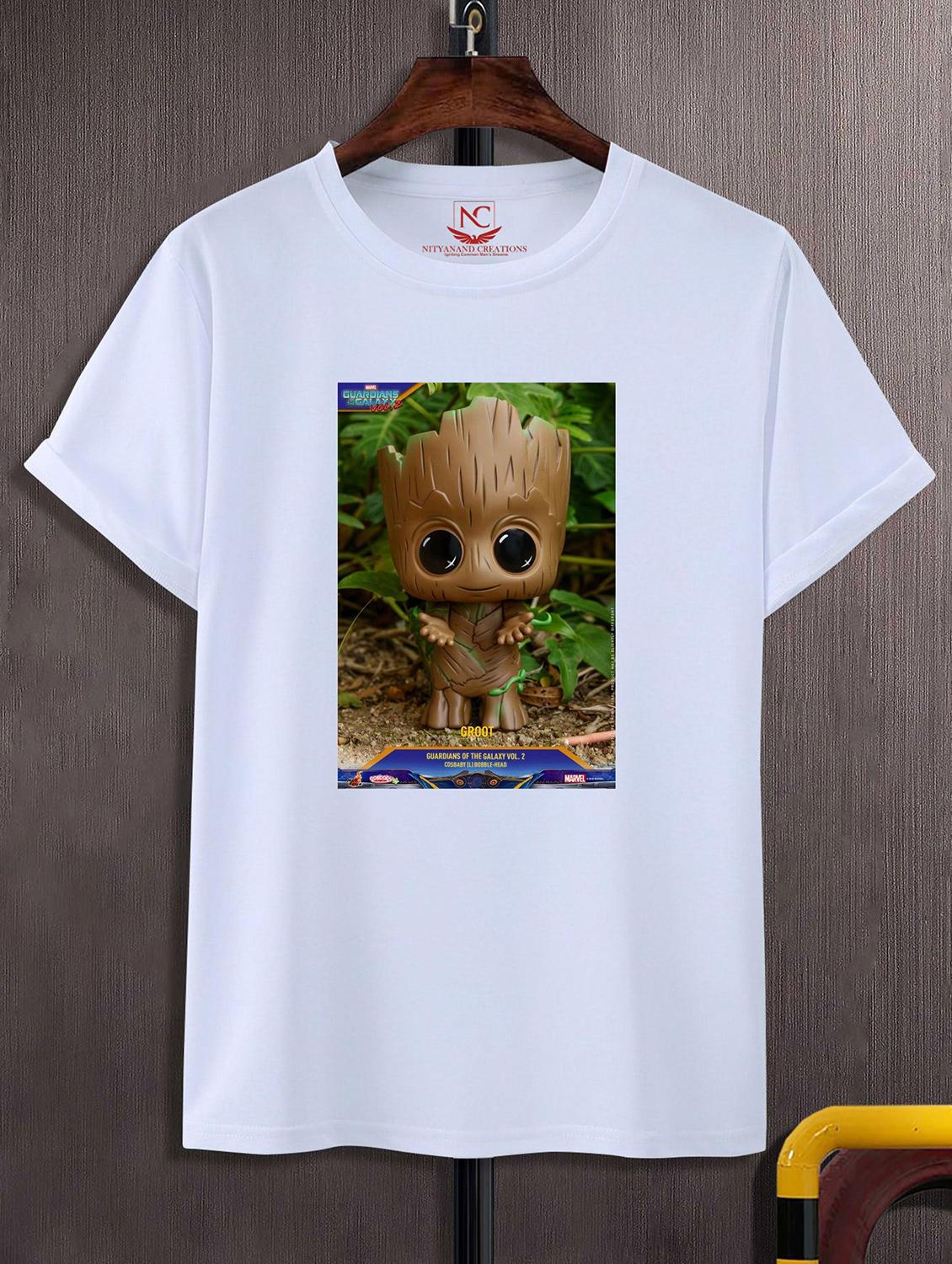unisex white graphic printed t-shirt - 20856198 - Zoom Image - 0