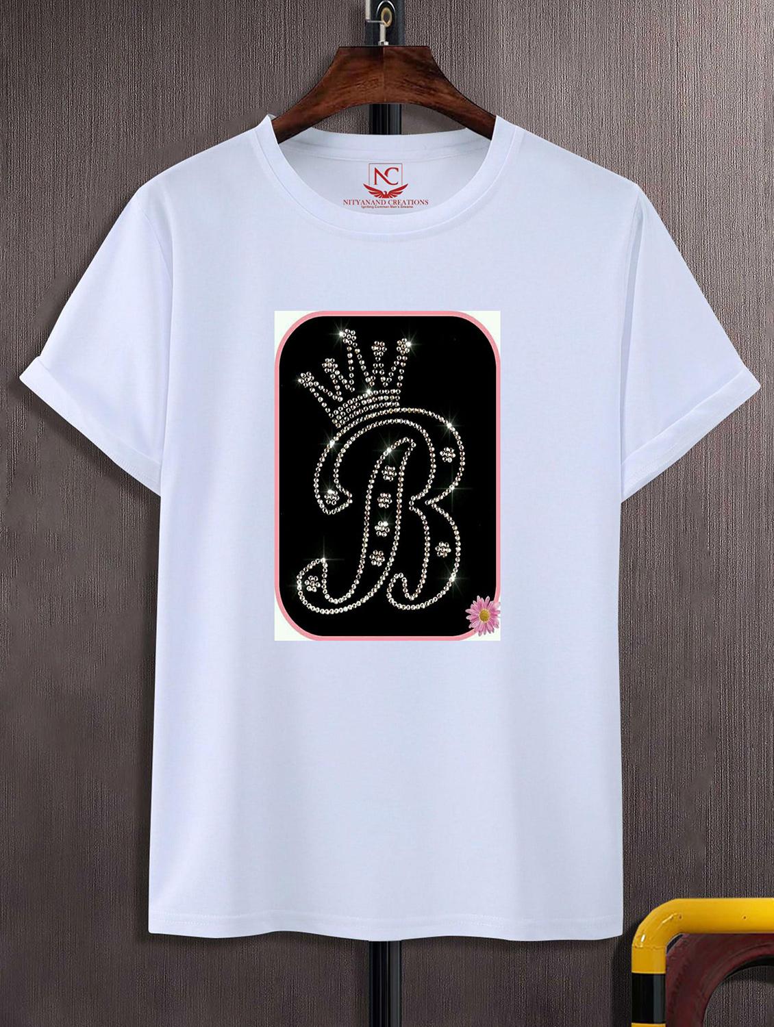 unisex white polyester graphic print t-shirt - 20856243 - Zoom Image - 0