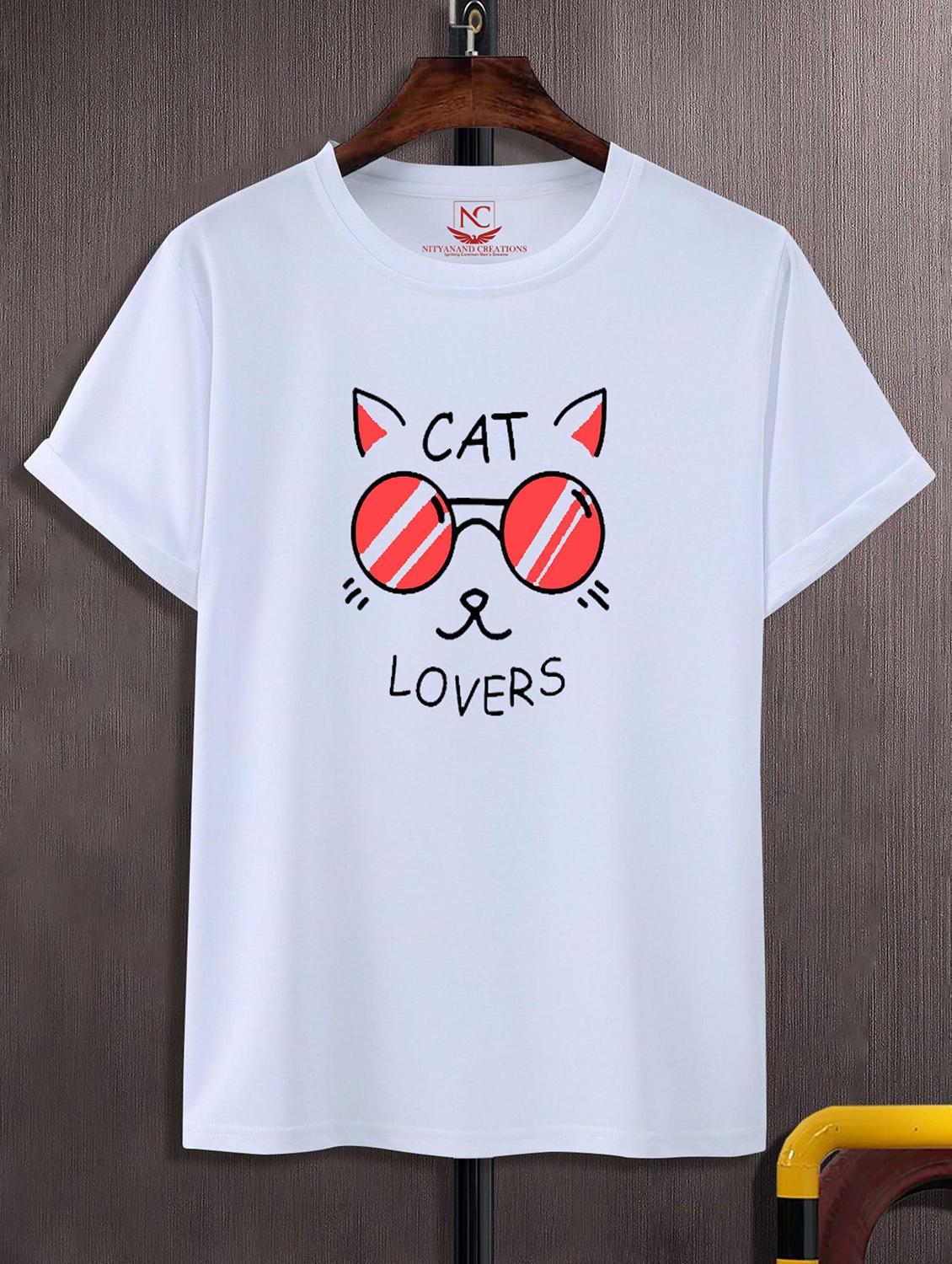 unisex white graphic printed t-shirt - 20856393 -  Zoom Image - 0