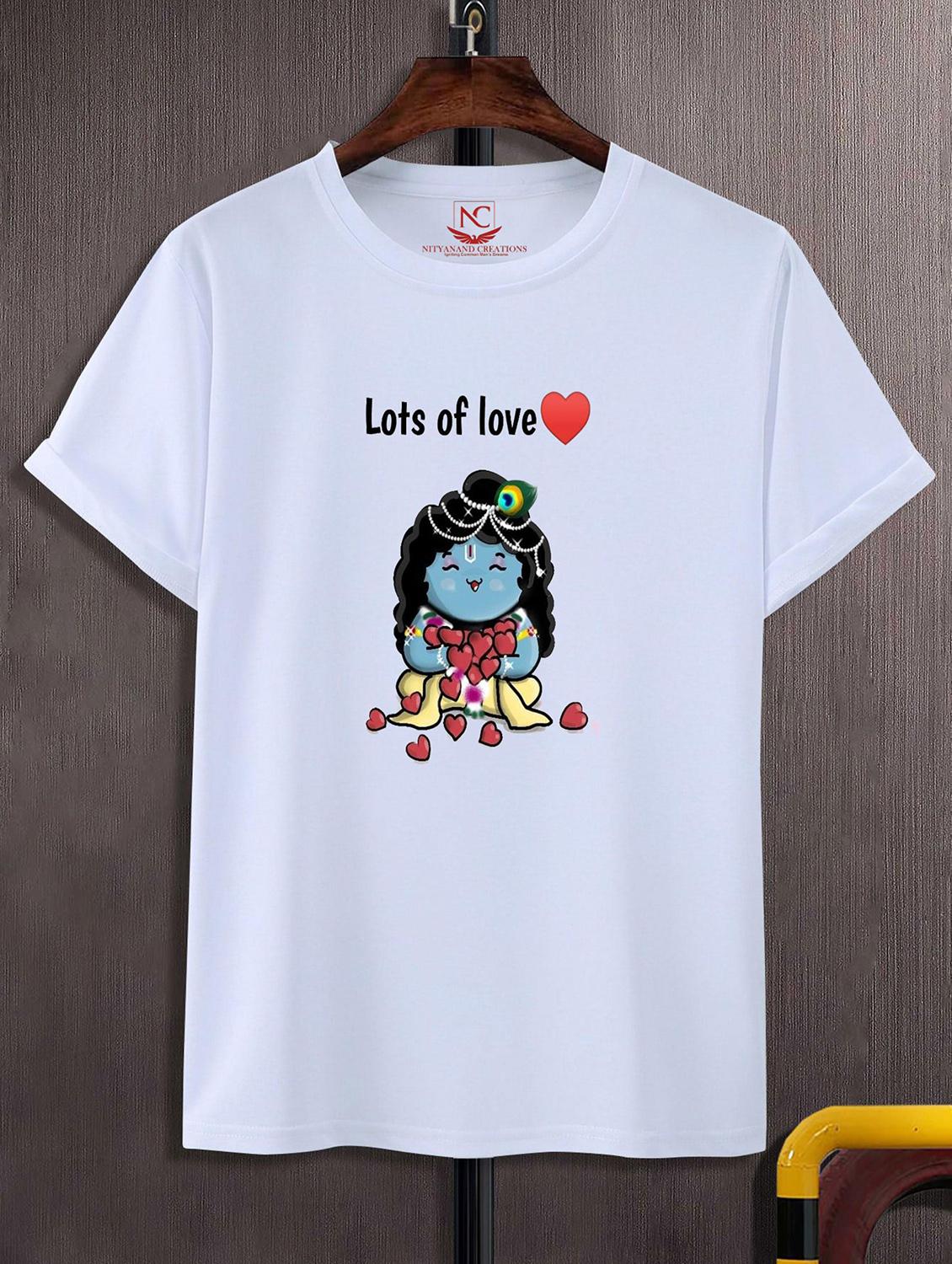 unisex white graphic printed t-shirt - 20856425 -  Zoom Image - 0