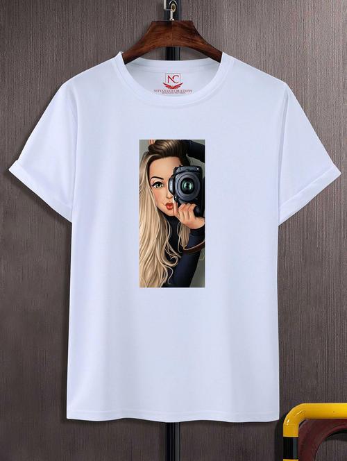 unisex graphic printed t-shirt - 20856428 - Standard Image - 0