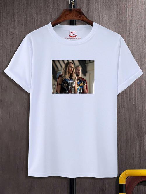 unisex graphic printed t-shirt - 20856444 - Standard Image - 0