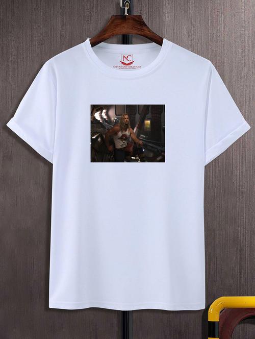 unisex graphic printed t-shirt - 20856445 - Standard Image - 0