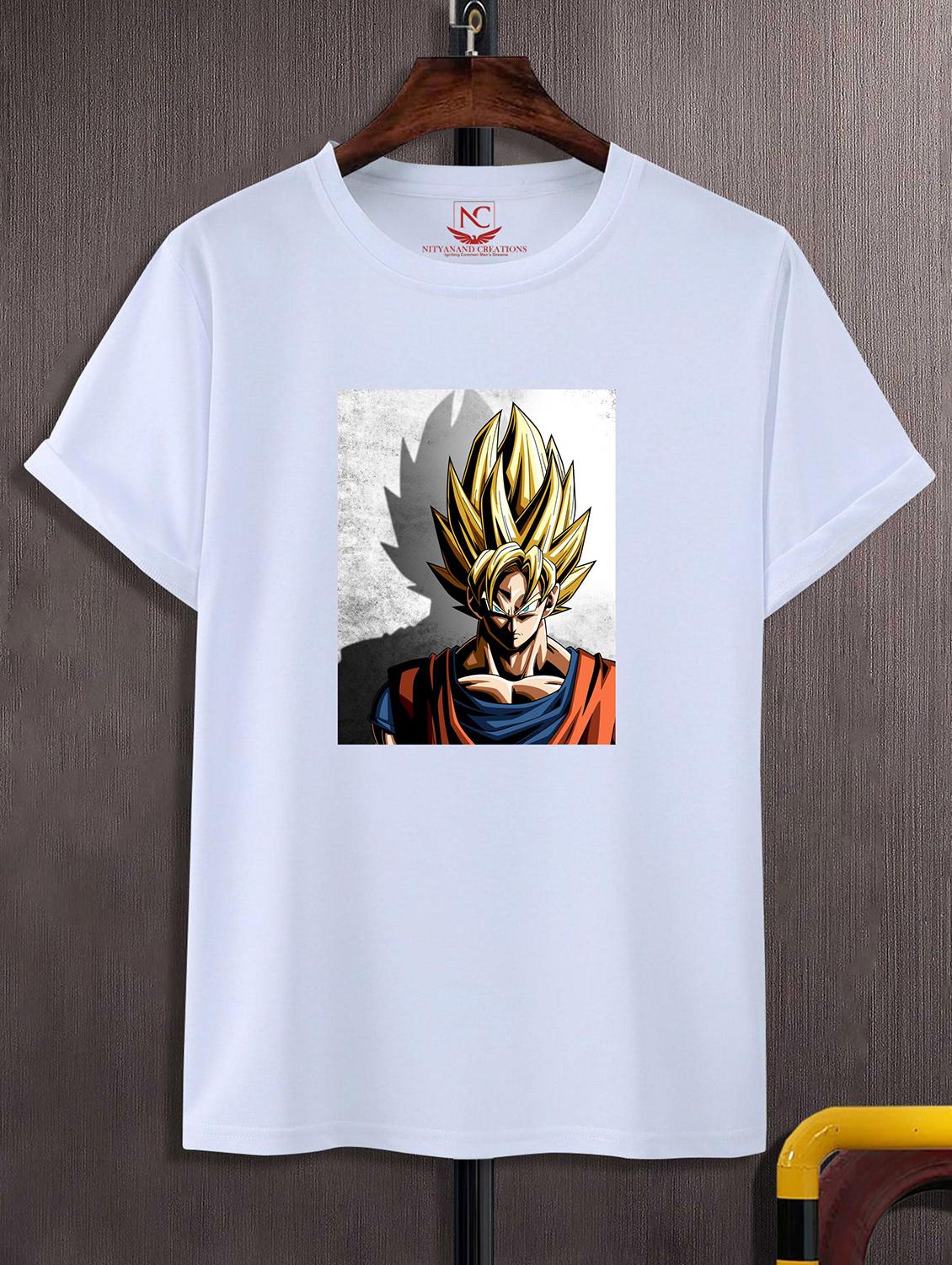 unisex white polyester graphic print t-shirt - 20856496 -  Zoom Image - 0