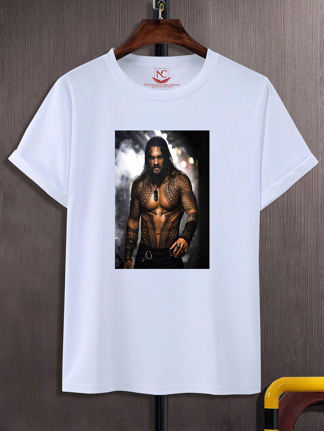 unisex white graphic printed t-shirt - 20856502 -  Zoom Image - 0