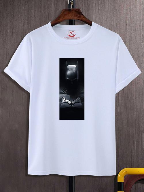 unisex white graphic printed t-shirt - 20856512 - Standard Image - 0
