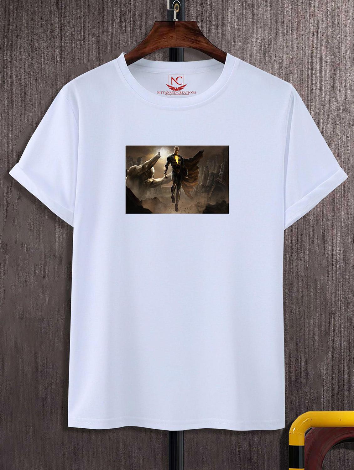unisex white graphic printed t-shirt - 20856519 - Zoom Image - 0