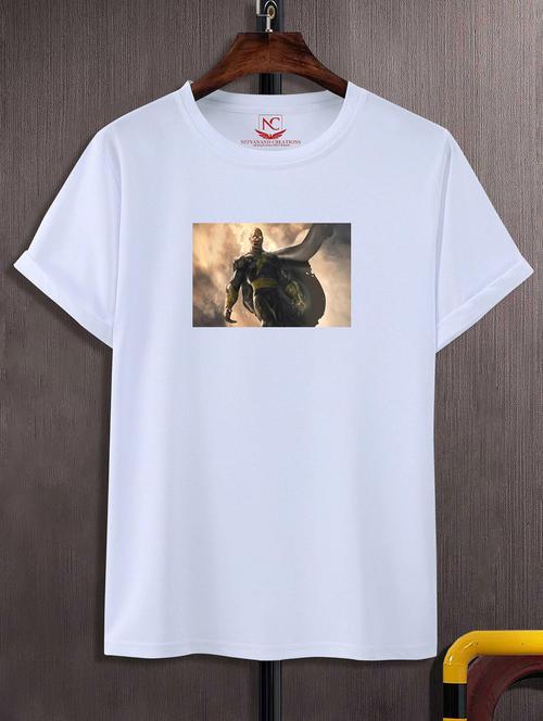 unisex white graphic printed t-shirt - 20856522 -  Standard Image - 0