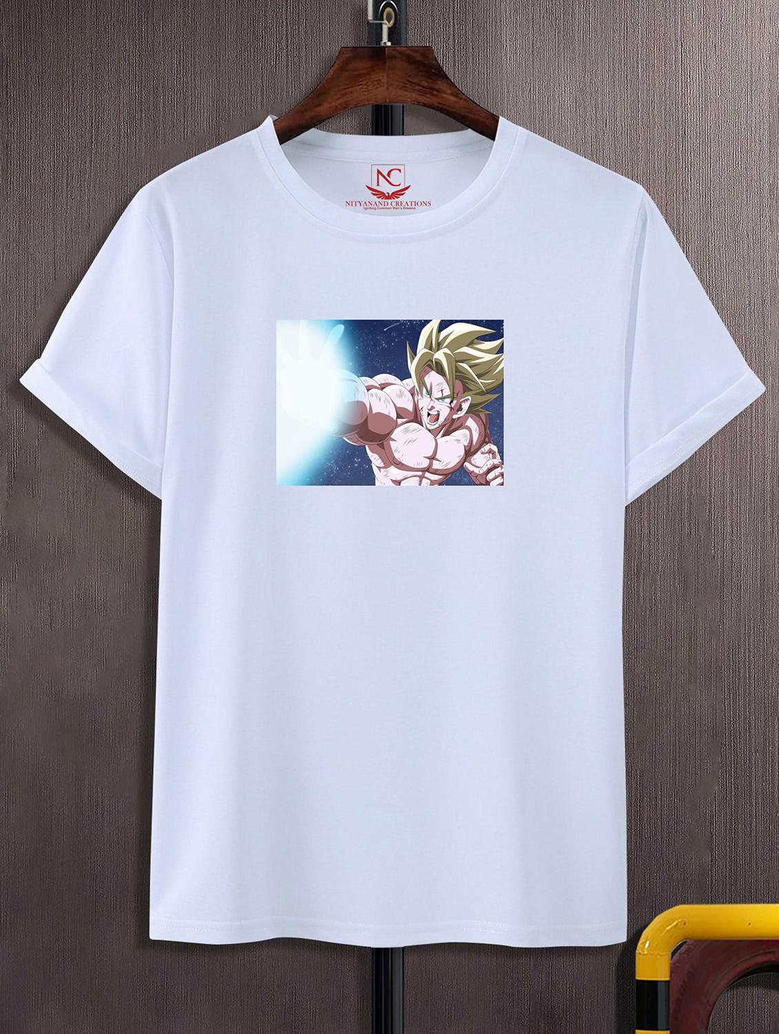 unisex white graphic printed t-shirt - 20856534 - Zoom Image - 0