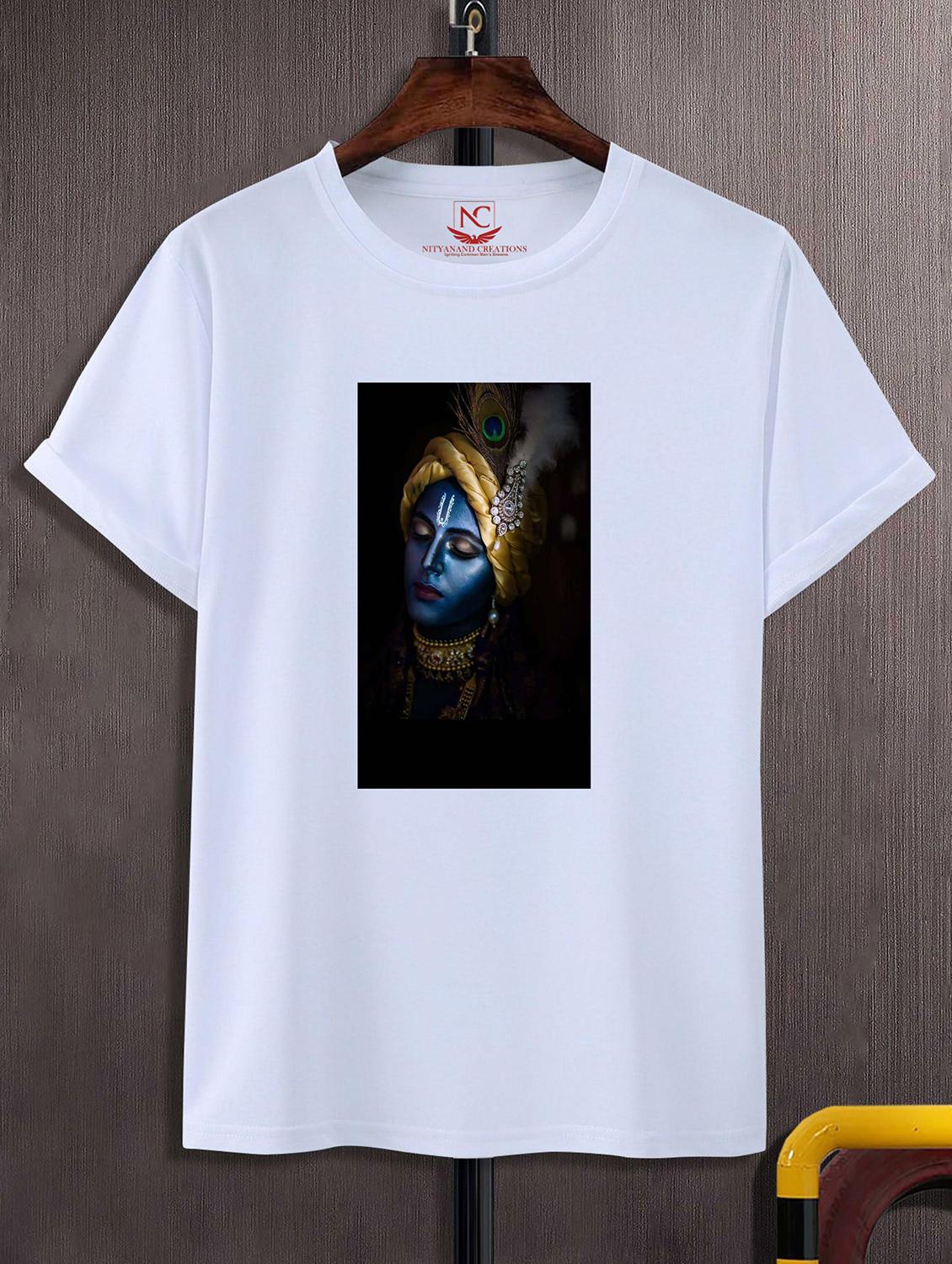 unisex white graphic printed t-shirt - 20856751 - Zoom Image - 0