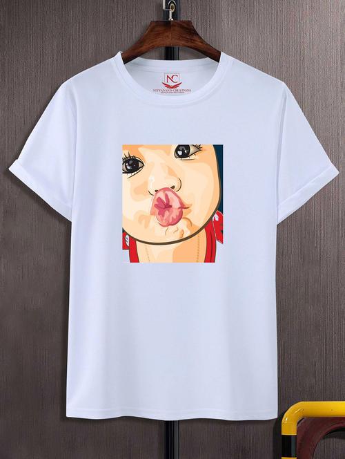unisex graphic printed t-shirt - 20856763 - Standard Image - 0