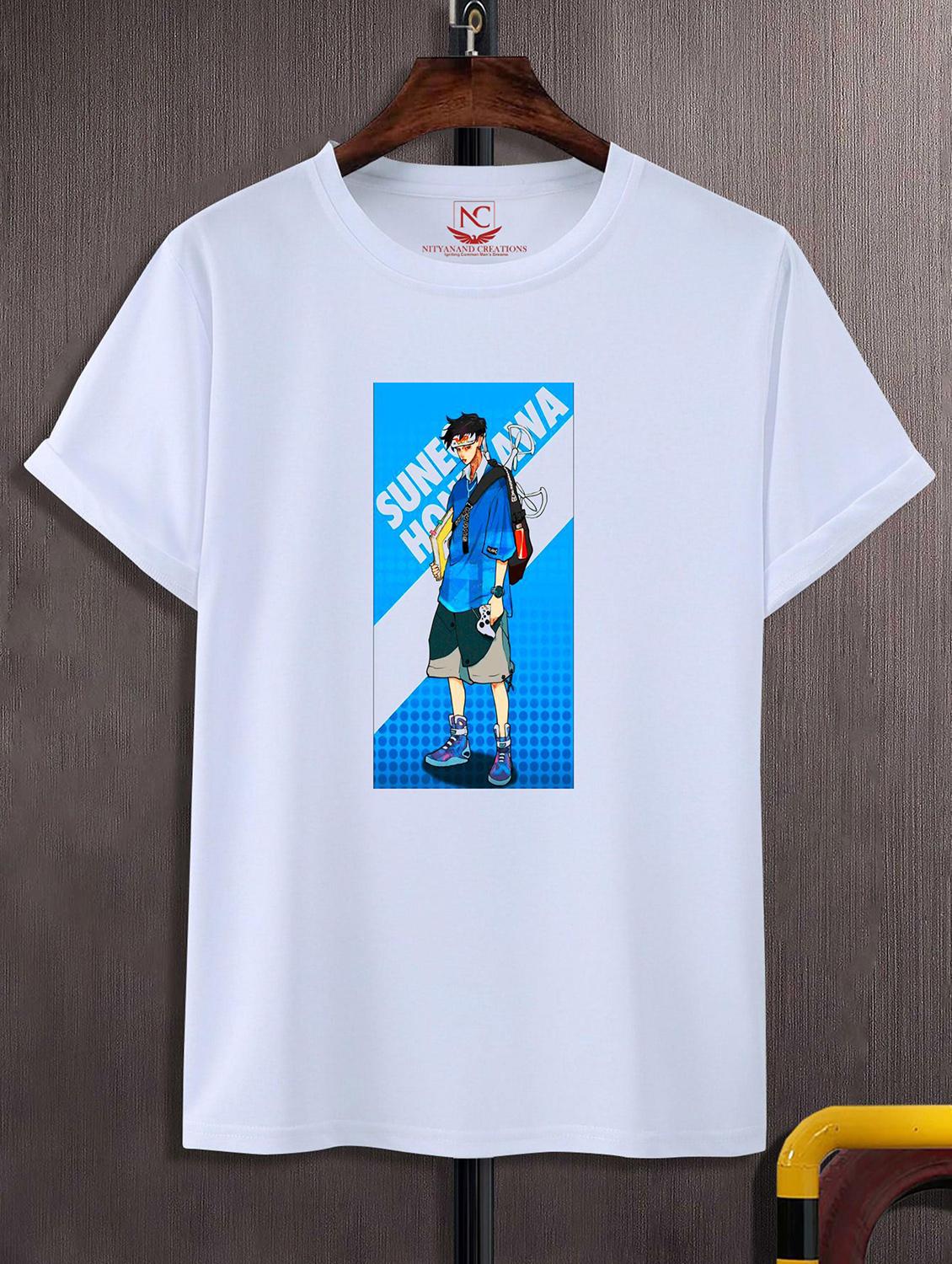 unisex white graphic printed t-shirt - 20856822 -  Zoom Image - 0