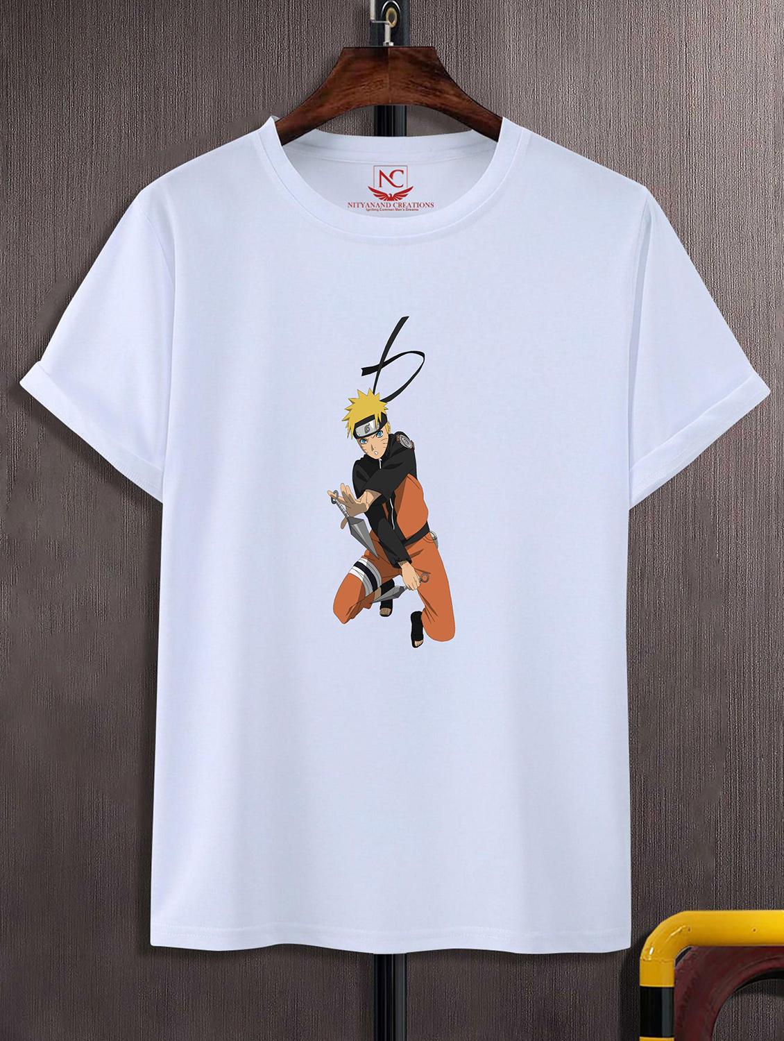 unisex white polyester graphic print t-shirt - 20856989 - Zoom Image - 0