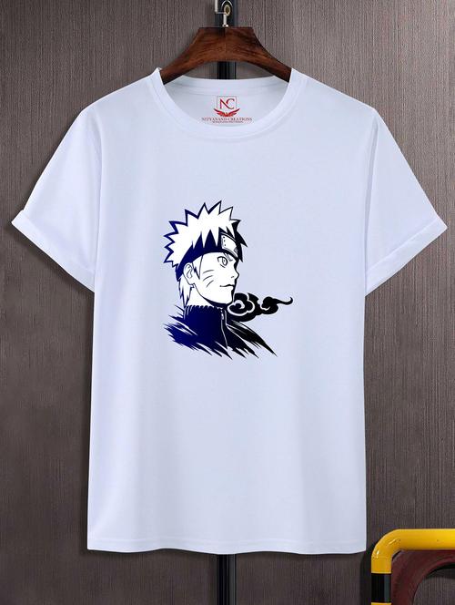 unisex white graphic printed t-shirt - 20856996 - Standard Image - 0
