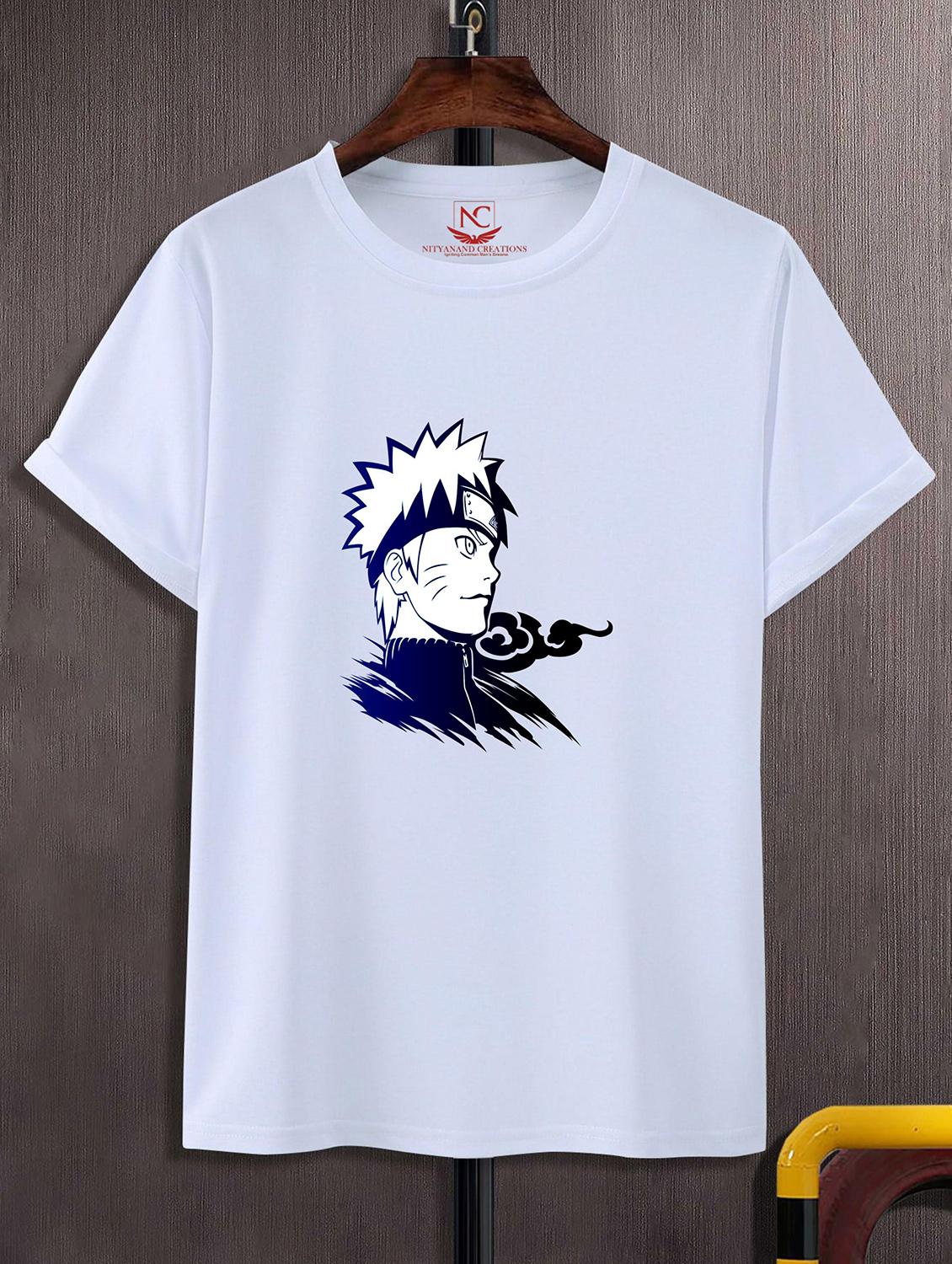 unisex white graphic printed t-shirt - 20856996 - Zoom Image - 0