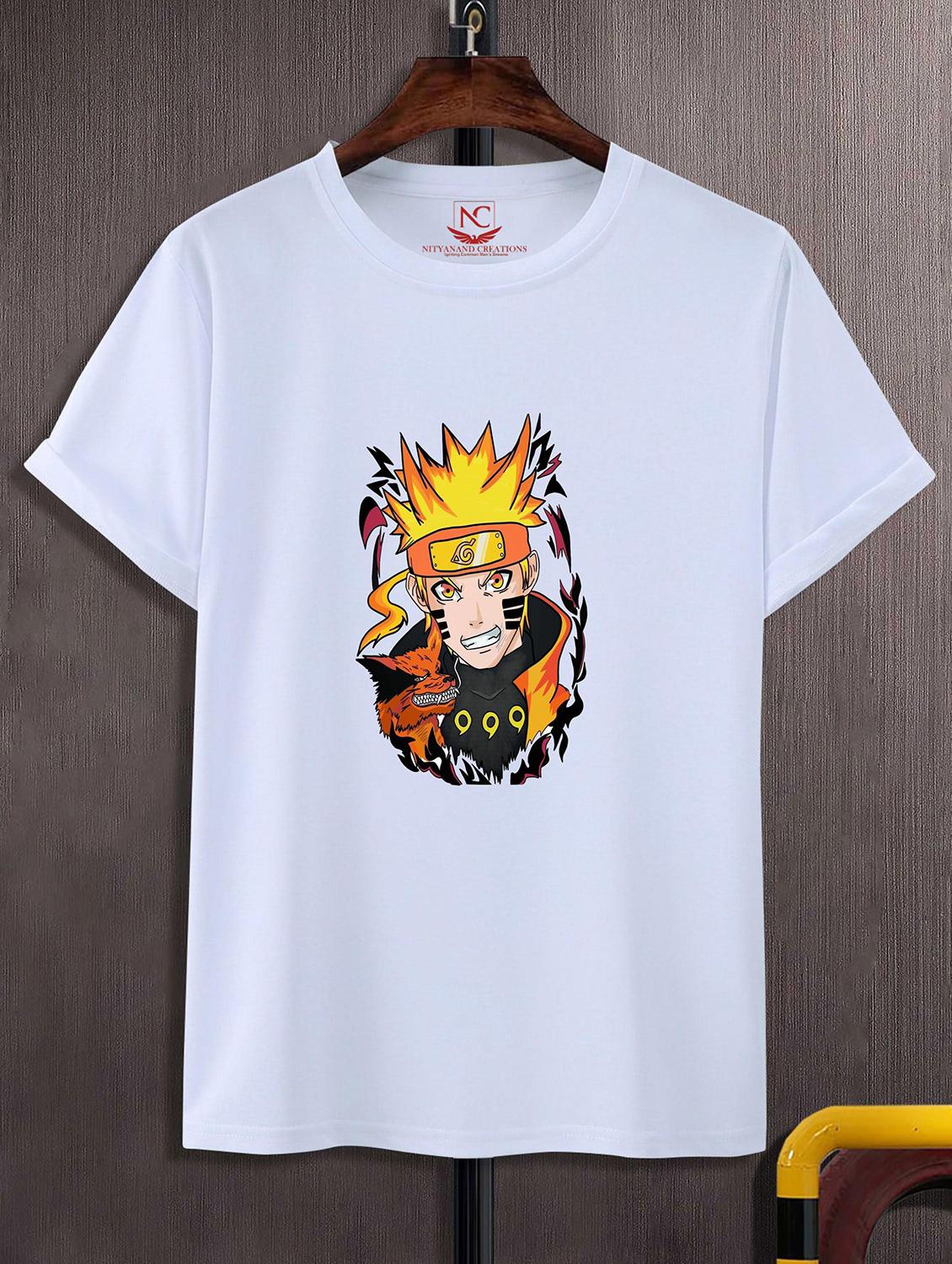 unisex white polyester graphic print t-shirt - 20857022 - Zoom Image - 0