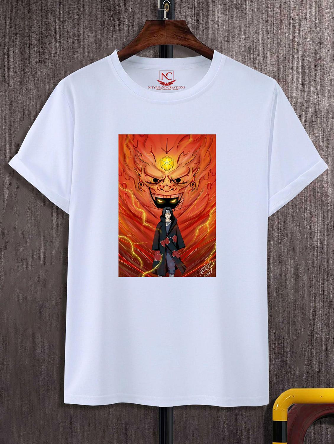 unisex white polyester graphic print t-shirt - 20857059 -  Zoom Image - 0