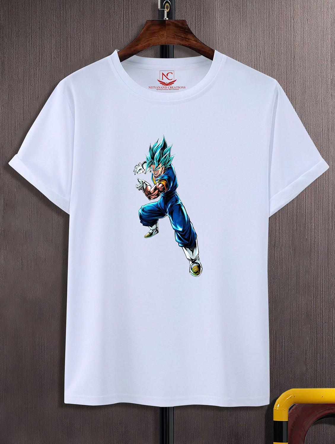 unisex white polyester graphic print t-shirt - 20857062 - Zoom Image - 0