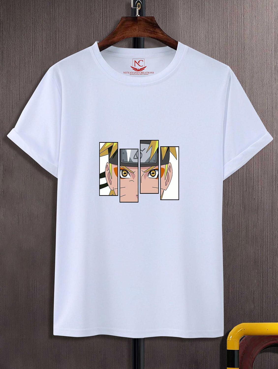 unisex white polyester graphic print t-shirt - 20857068 - Zoom Image - 0