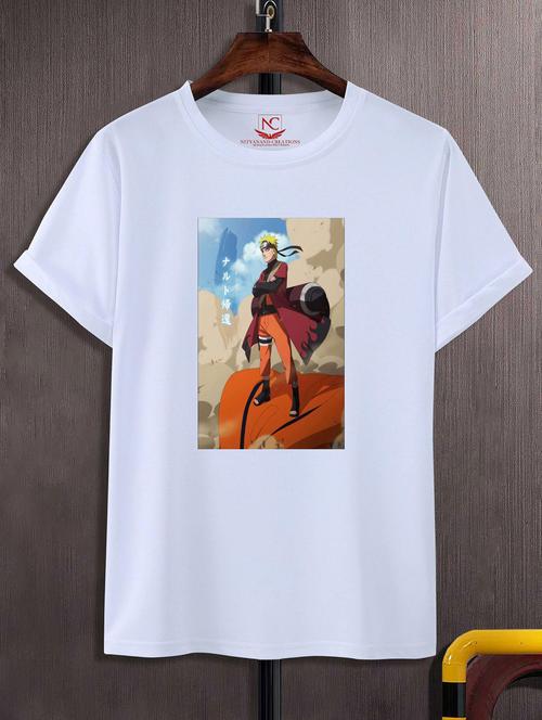 unisex white graphic printed t-shirt - 20857073 - Standard Image - 0