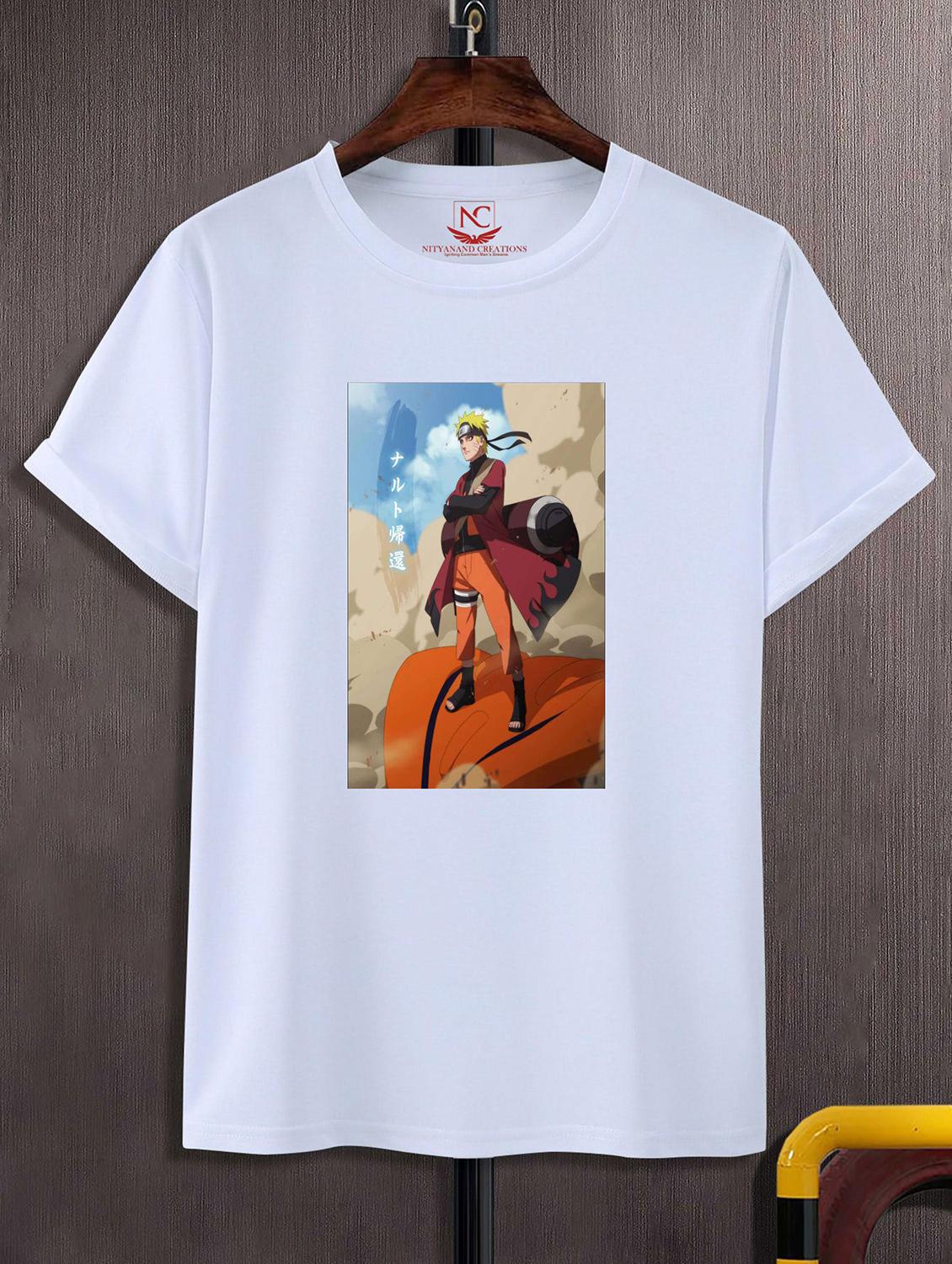 unisex white graphic printed t-shirt - 20857073 - Zoom Image - 0