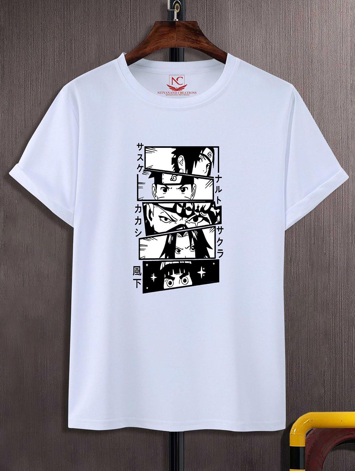 unisex white polyester graphic print t-shirt - 20857080 - Zoom Image - 0