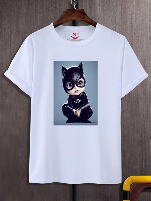unisex white graphic printed t-shirt - 20857112 - Standard Image - 0