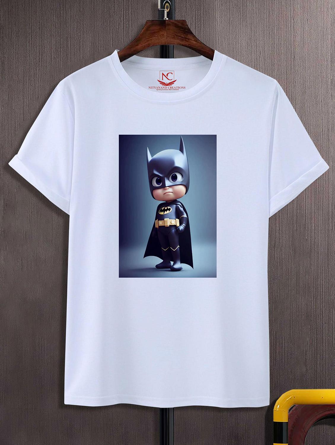 unisex white polyester graphic print t-shirt - 20857113 - Zoom Image - 0