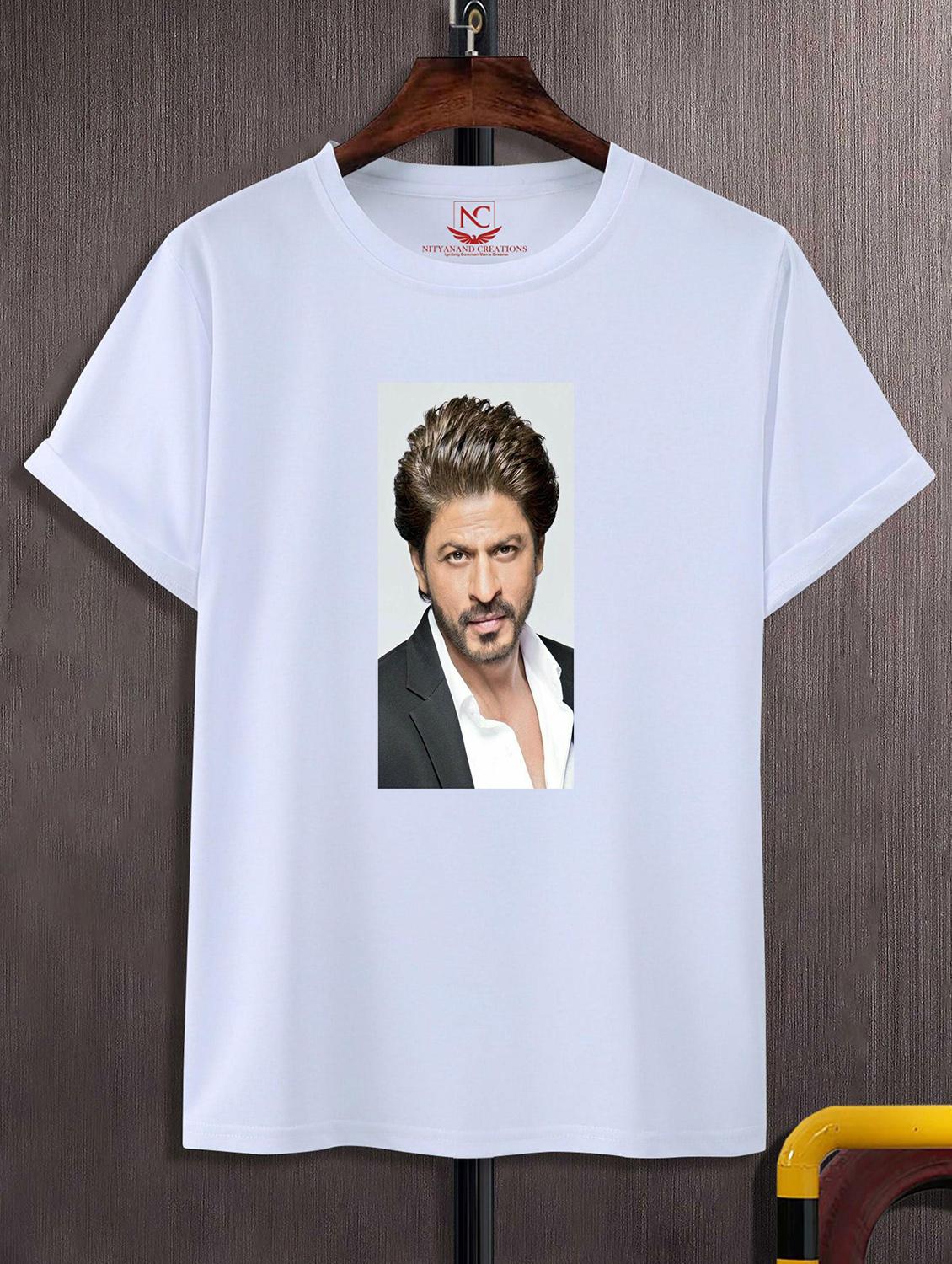 unisex white polyester graphic print t-shirt - 20857124 - Zoom Image - 0