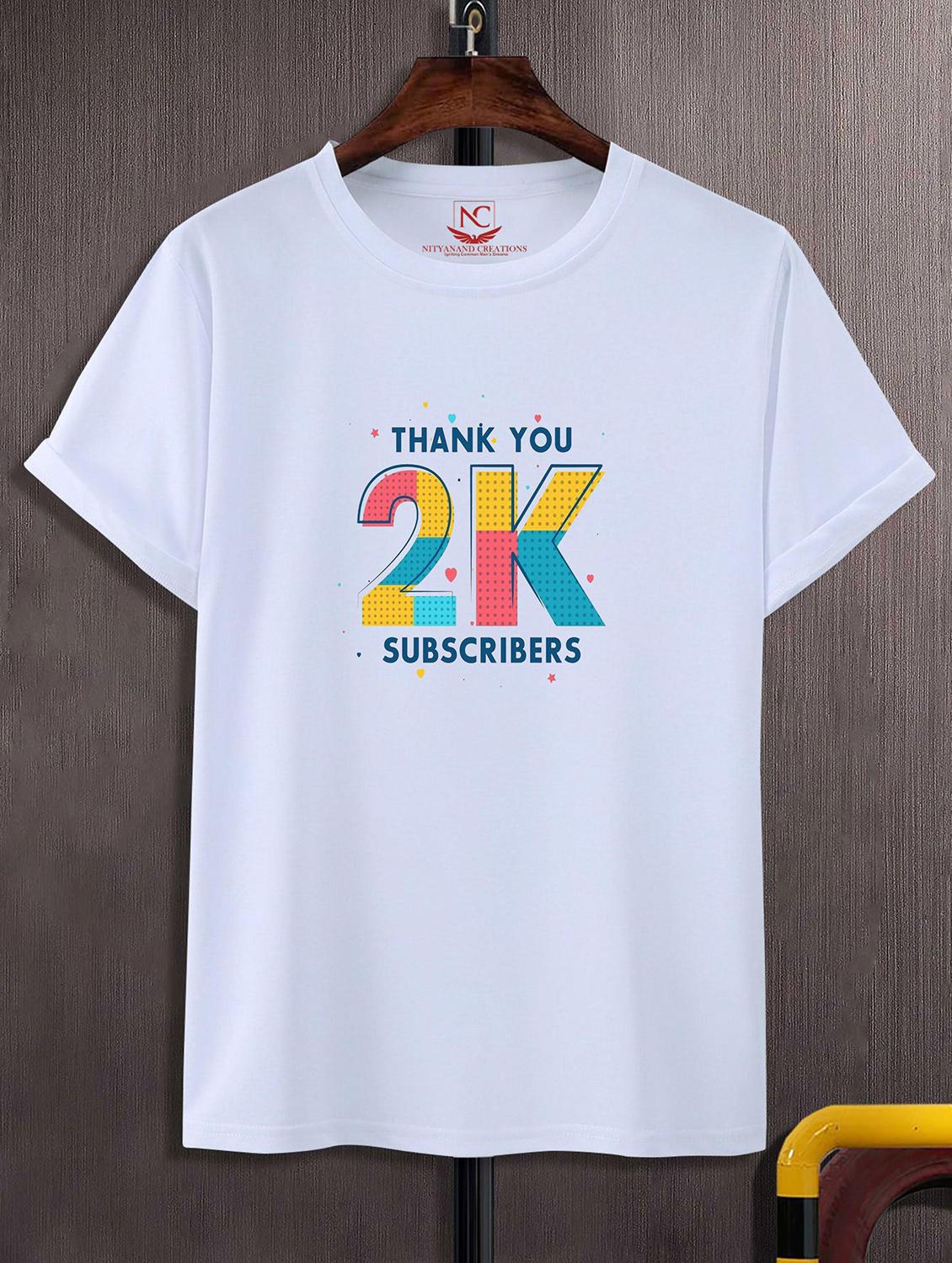 unisex white polyester graphic print t-shirt - 20857135 -  Zoom Image - 0