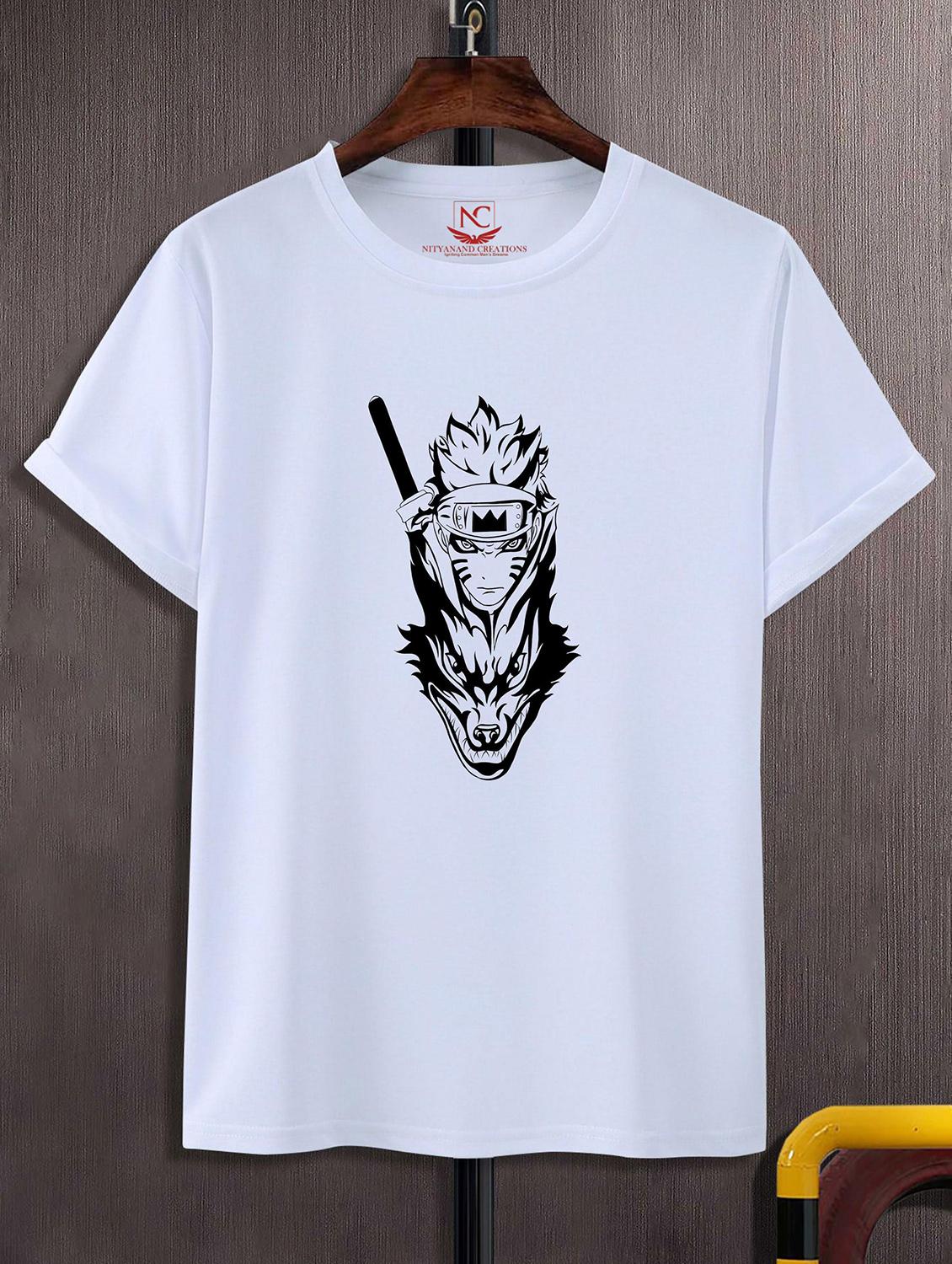 unisex white graphic printed t-shirt - 20857169 -  Zoom Image - 0