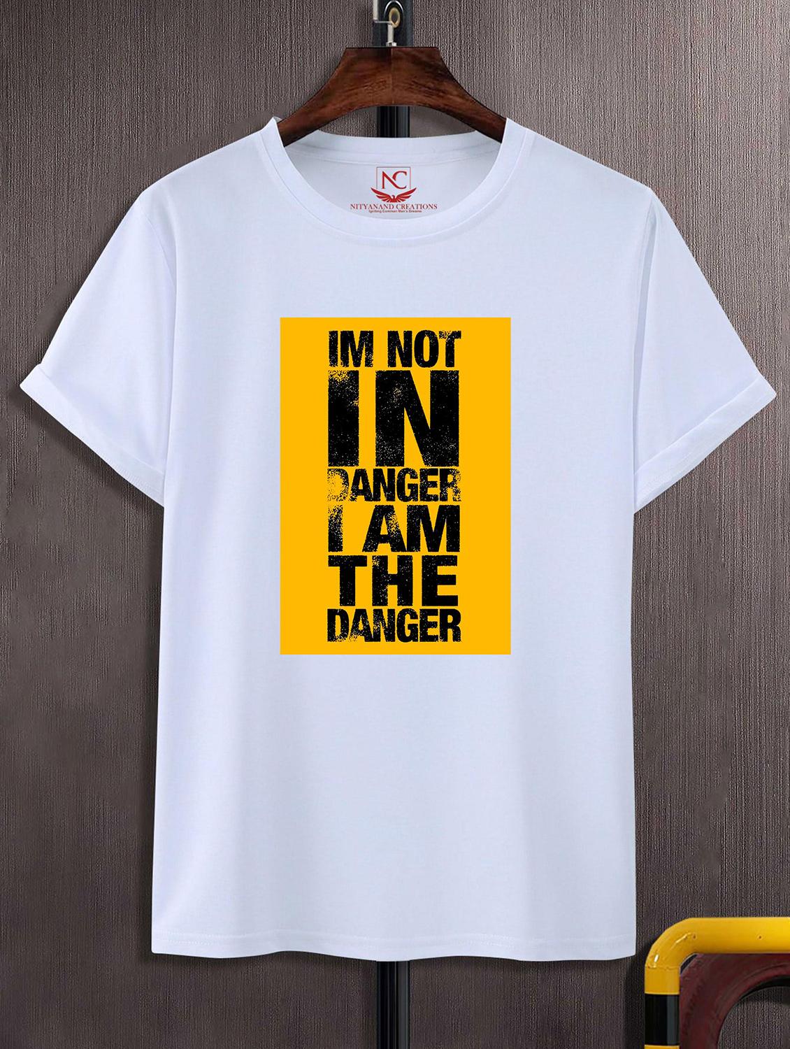 unisex white polyester graphic print t-shirt - 20857198 - Zoom Image - 0