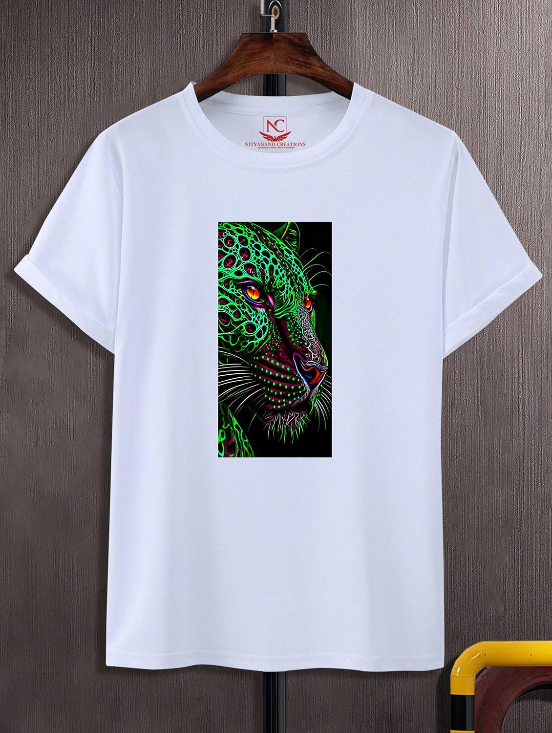unisex white graphic printed t-shirt - 20857222 - Zoom Image - 0