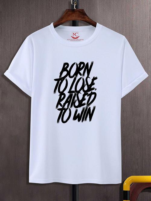 unisex white graphic print t-shirt - 20857226 - Standard Image - 0