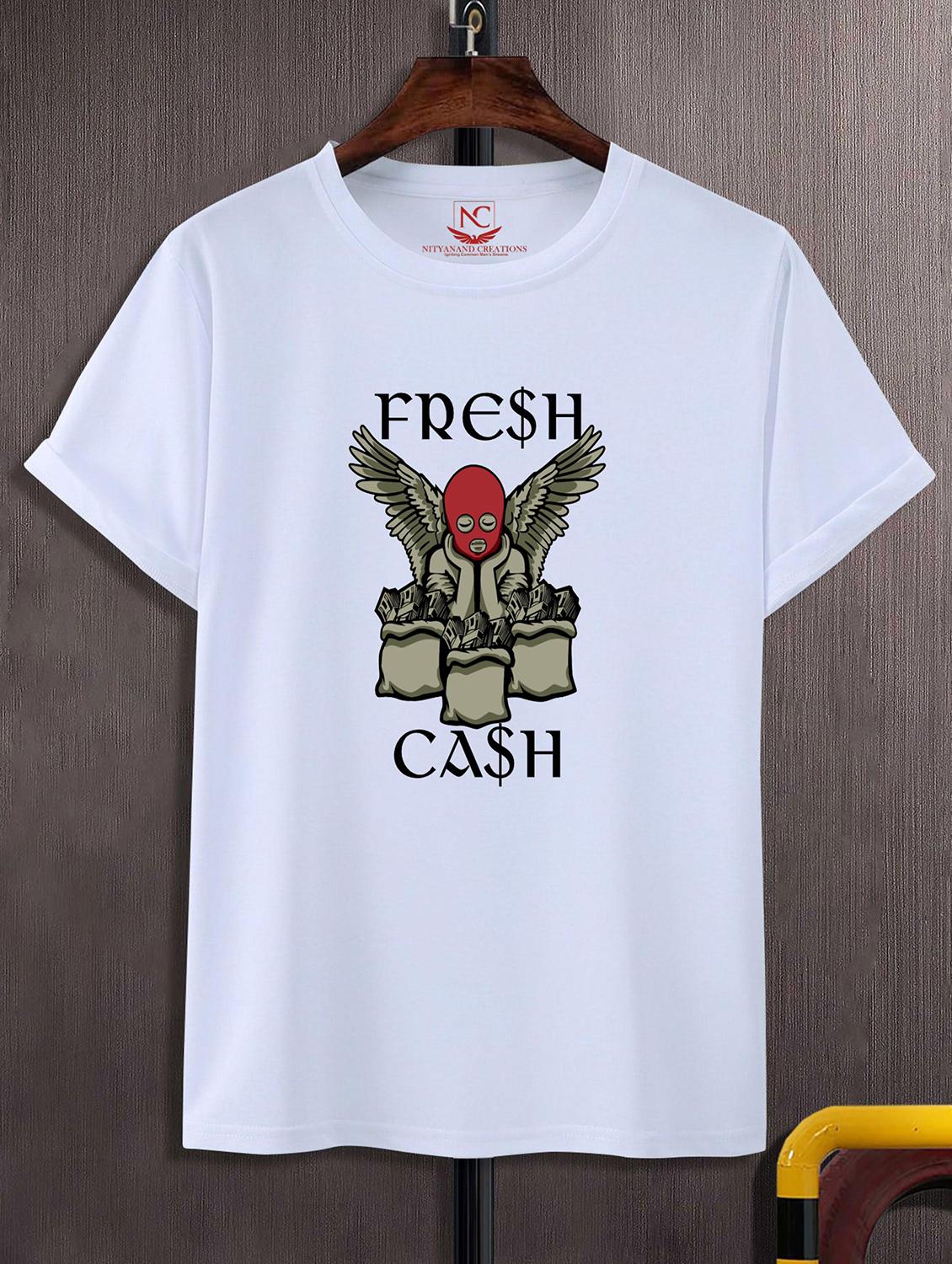 unisex white graphic print t-shirt - 20857253 - Zoom Image - 0