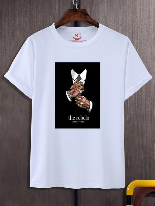unisex graphic printed t-shirt - 20857263 - Standard Image - 0