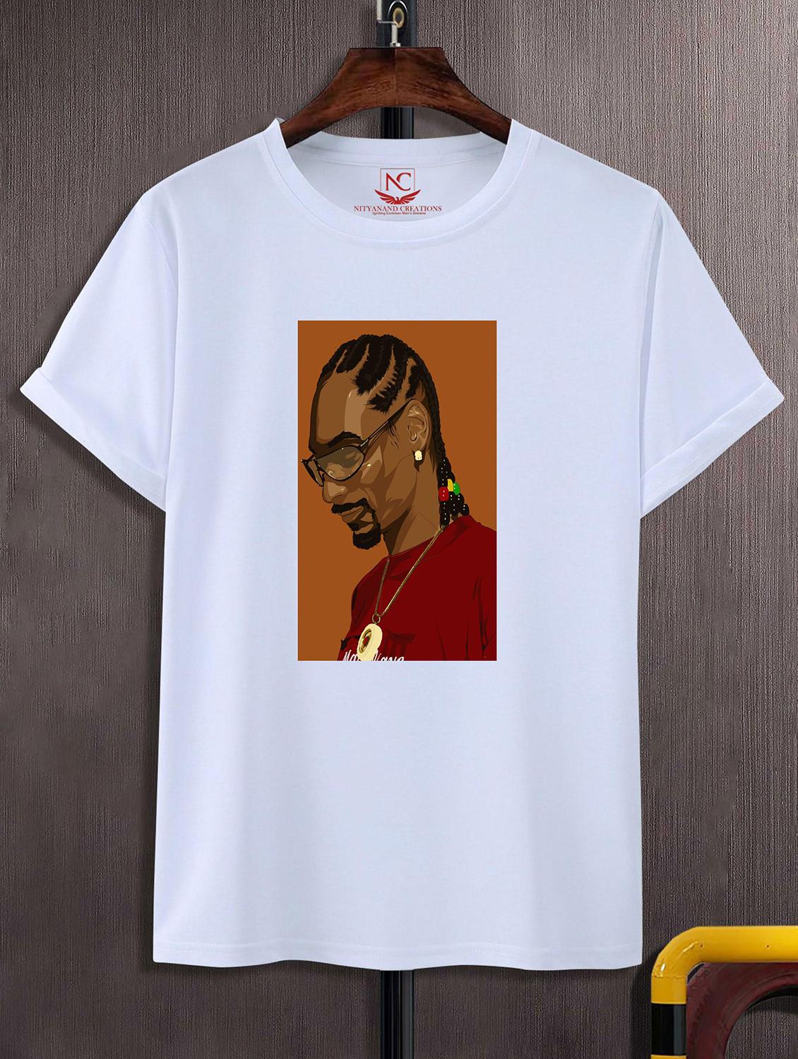 unisex white graphic print t-shirt - 20857289 - Zoom Image - 0
