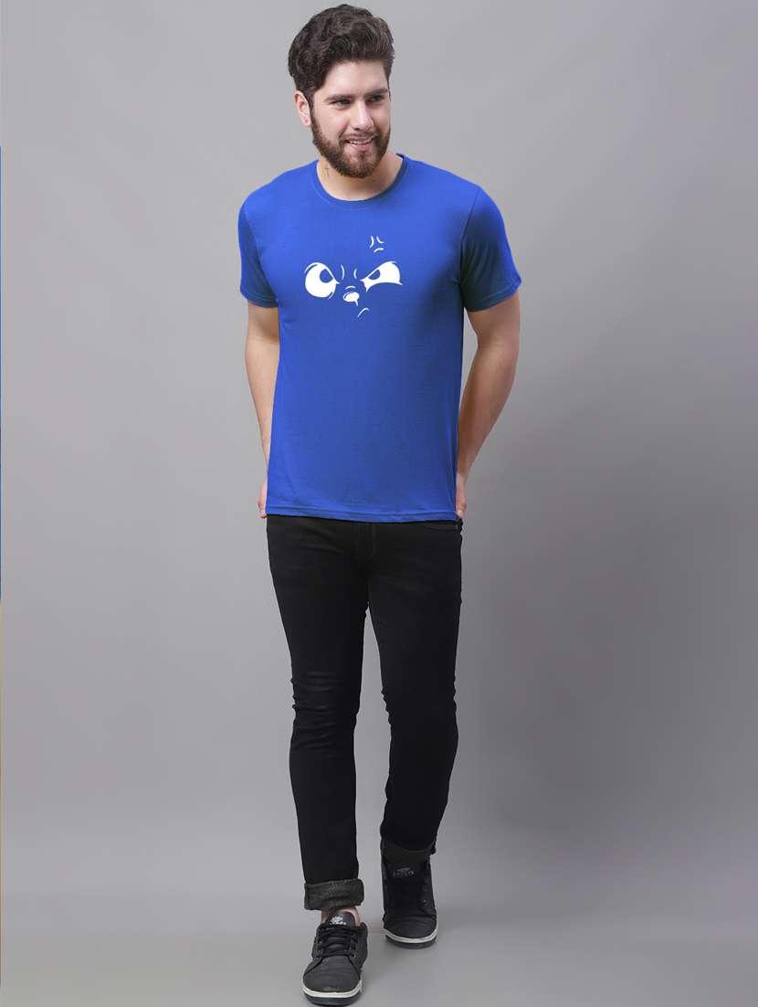 men graphic round neck t-shirt - 20858087 - Standard Image - 3
