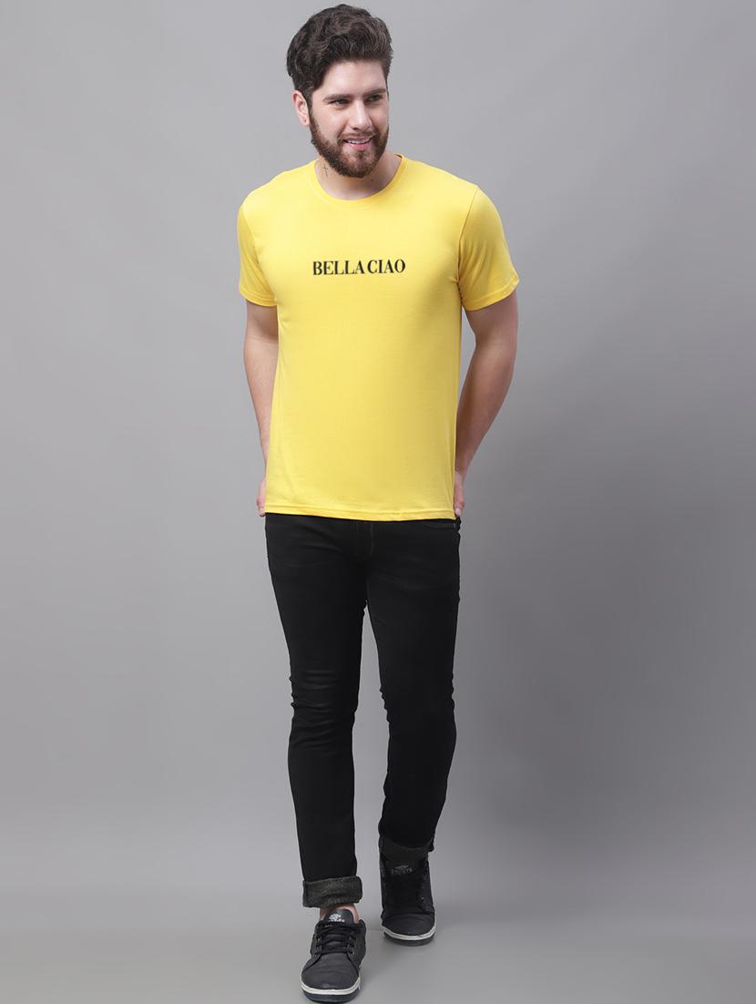 men typographic round neck t-shirt - 20858219 - Standard Image - 3
