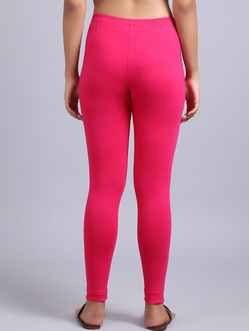 women solid full length leggings - 20858397 - Standard Image - 3