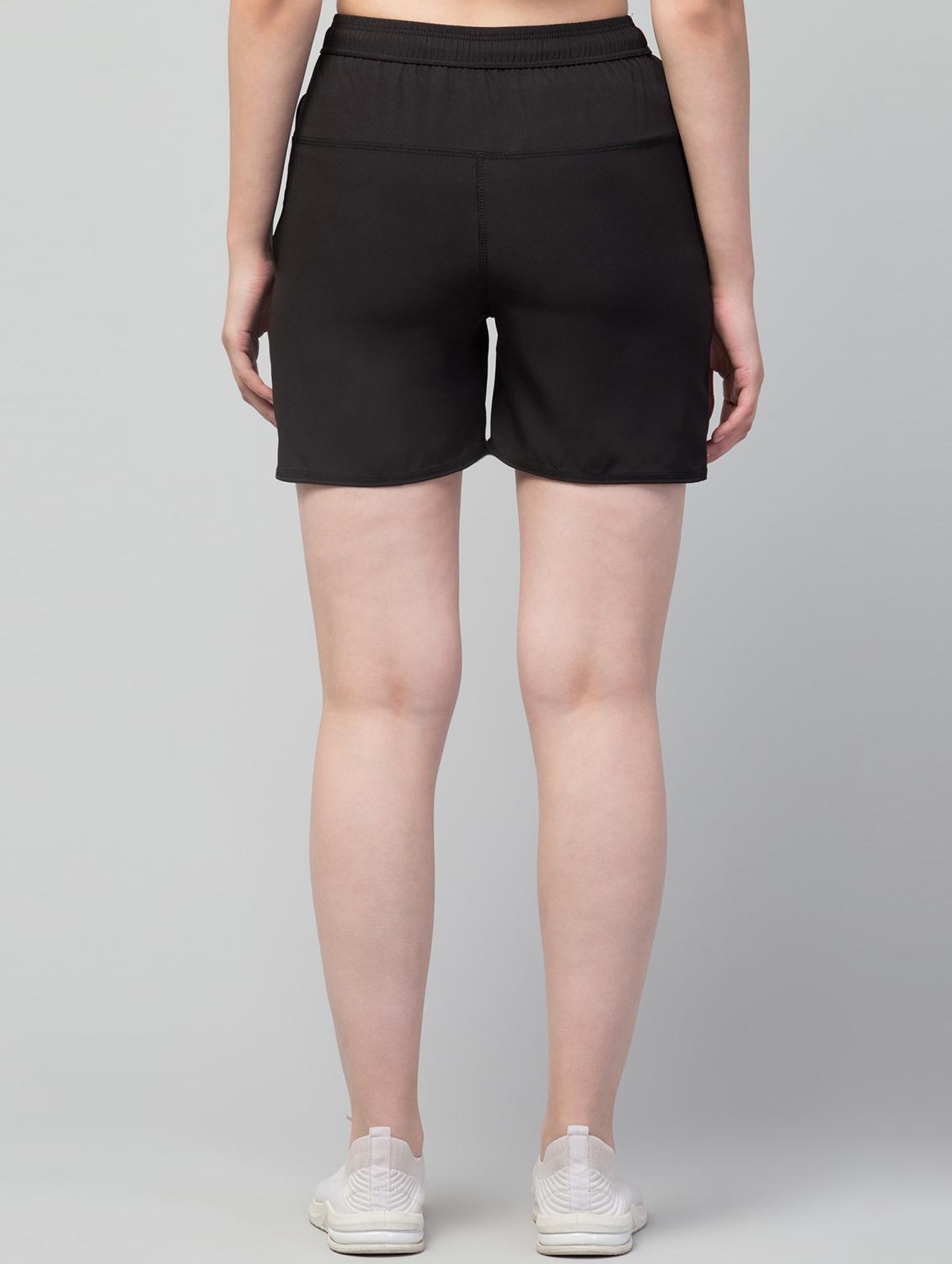women mid rise placement printed sports shorts - 20858682 - Standard Image - 3
