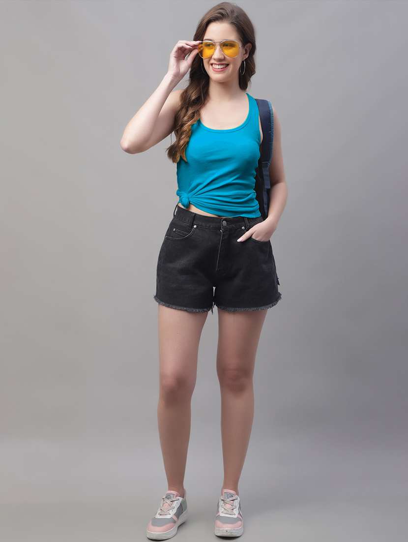 pack of 2 solid multi colored tank top - 20864143 - Standard Image - 5