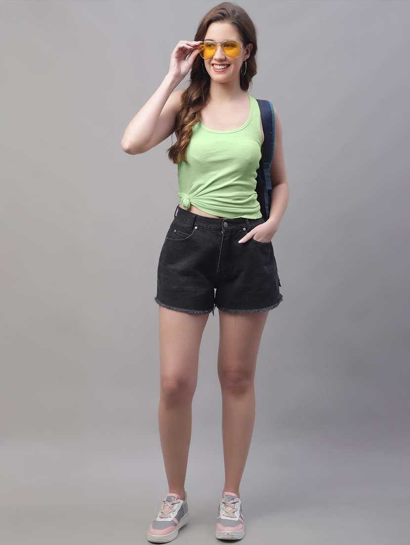 pack of 2 solid multi colored tank top - 20864161 -  Standard Image - 3