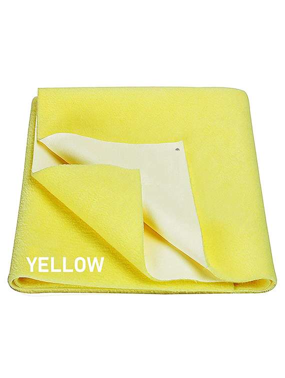 solid yellow rubber mat