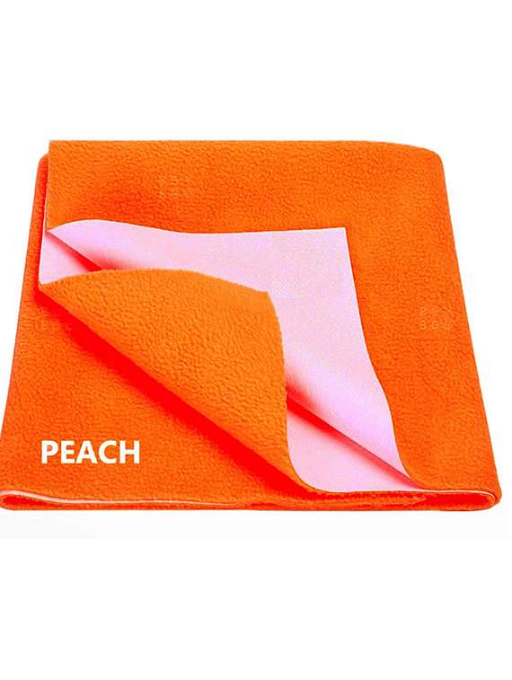 solid orange rubber mat