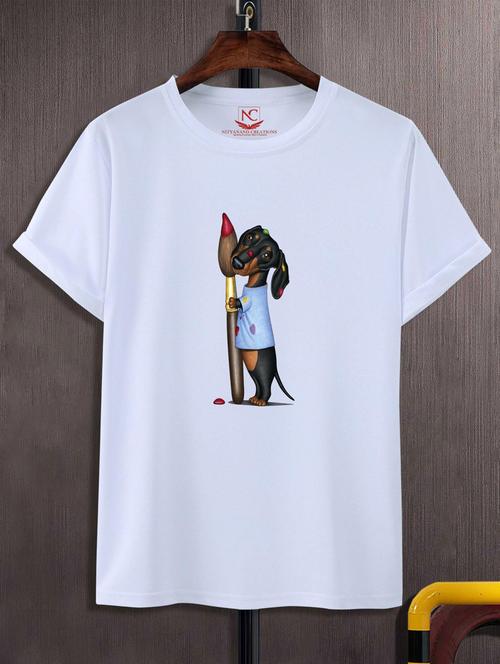 unisex graphic printed t-shirt - 20865747 - Standard Image - 0